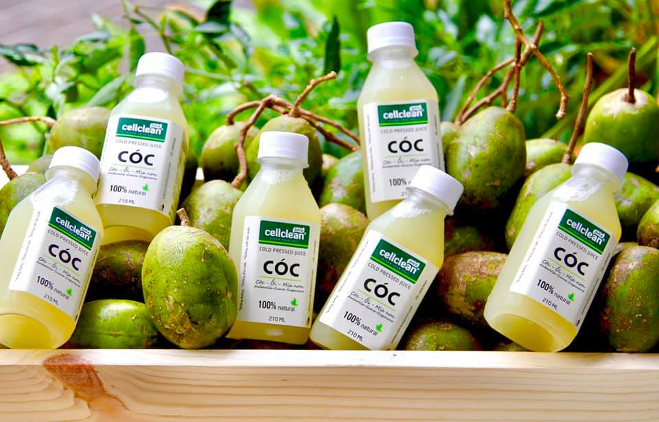 CÓC KHÔNG CHỈ DÙNG ĐỂ ĂN, CÓC CÒN CÓ THỂ LÀM NƯỚC ÉP BẢO TOÀN DINH DƯỠNG TOÀN VẸN.