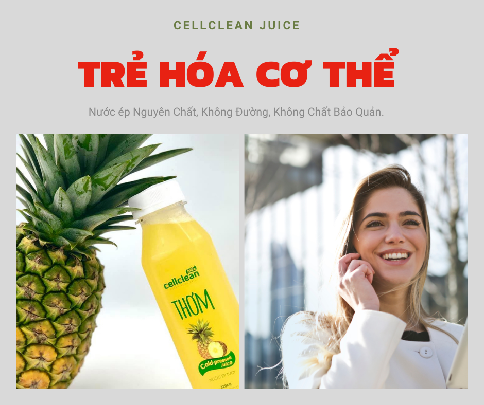 TRẺ HÓA CƠ THỂ DẺO DAI XƯƠNG KHỚP TỪ NHỮNG CÔNG DỤNG CỦA NƯỚC ÉP THƠM